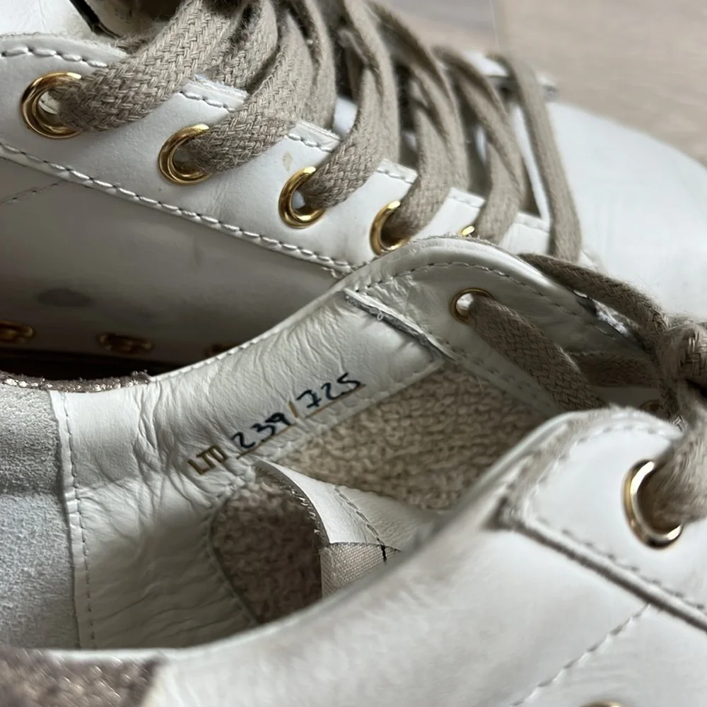 Private edition golden goose superstar white with rose gold star and heel - Picture 9 of 10